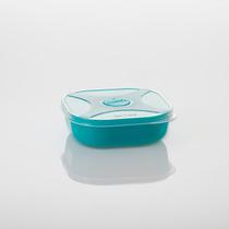 Organizador Multiúso Quadrado 320 ml com Válvula - AZUL HARMONIA