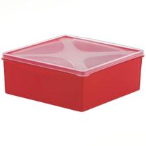 Organizador Multiuso Quadrado Baixo Cores Sortidas 2,8 Litros - 675-2 - TOP LINE Organizador Multiuso Quadrado Baixo Cores Sortidas 2,8 Litros - 675-2 - TOP LINE