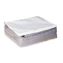 Organizador Multiuso Queen Protege Lençol Edredom Enxoval Capa Colmeia Transparente Organizador Multiuso Queen Protege Lençol Edredom Enxoval Capa Colmeia Transparente