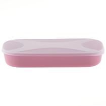 Organizador Multiuso Retangular Baixo 1,2 Litros Color - 650-2 - TOP LINE