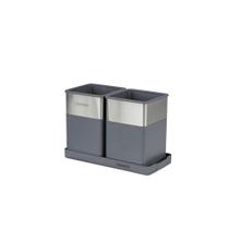 Organizador Multiúso Tramontina em Aço Inox e Poliestireno Simétrico Organizador Multiúso Tramontina em Aço Inox e Poliestireno Simétrico