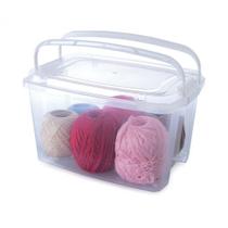 Organizador Multiuso Transp. 6,2 Litros Tampa Travas e Alças Organizador Multiuso Transp. 6,2 Litros Tampa Travas e Alças