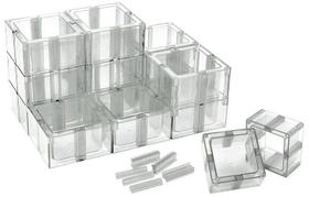 Organizador Multiuso Transparente com 12 Unidades - Santa Clara