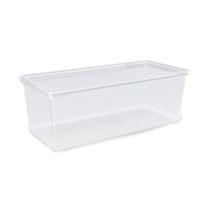 Organizador Multiuso Transparente com Tampa 4,5L