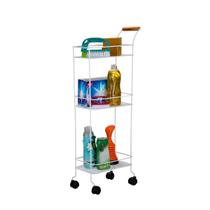 Organizador Multiuso Triplo de chão Linha Eco Design Arthi com Alça e rodas Organizador Multiuso Triplo de chão Linha Eco Design Arthi com Alça e rodas