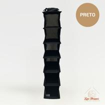 Organizador Multiuso Vertical Armário 6 Divisórias TNT Roupa