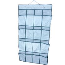 Organizador Multiuso Vertical Flexível 16 Divisórias Janelas Transparentes para Visualização Lavável