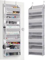 Organizador Over Door ULG, pacote com 1 pacote com 5 bolsos grandes, 10 malhas
