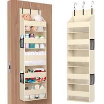 Organizador Over the Door Lifewit 5, prateleira com 4 bolsos de malha