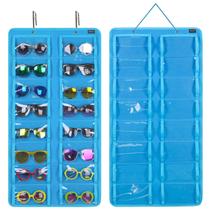 Organizador para Anteojos de Sol AROUY Colgante a Prueba de Polvo Azul Claro Organizador para Anteojos de Sol AROUY Colgante a Prueba de Polvo Azul Claro