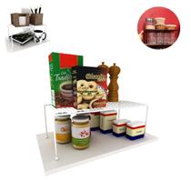 Organizador para Armário Grande 42 cm Quarto Cozinha Aramado Organizador para Armário Grande 42 cm Quarto Cozinha Aramado