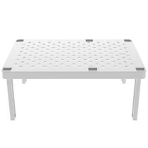 Organizador Para Armário Prateleira Empilhável Multiuso Branca