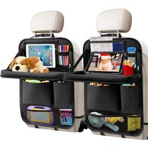 Organizador para Assento Traseiro de Carro Etre Jeune com 6 Bolsos e Suporte para Tablet Organizador para Assento Traseiro de Carro Etre Jeune com 6 Bolsos e Suporte para Tablet