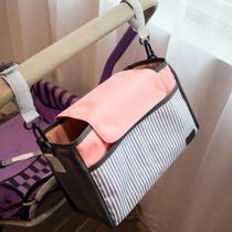 Organizador para carrinho de bebê aguard baby rosa