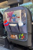 Organizador Para Carro Bolso Para Tablet Porta Objetos Atacado Marinho