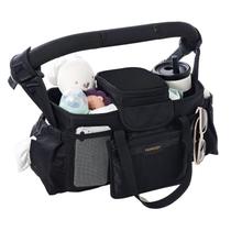 Organizador para cochecito Momcozy extragrande con portavasos
