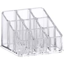 Organizador para Cosméticos em Acrílico P 9x9x6,5cm Elegance 1194