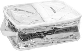 Organizador para guarda roupa Flexivel transparente Ordene Medio