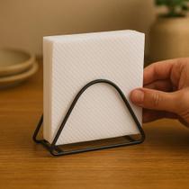 Organizador para Guardanapos Preto - Design Funcional