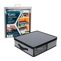 Organizador para lençol com zíper e visor frontal 1 peça