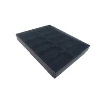 Organizador Para Oculos Em Veludo 42x32 Preto Po-01av Ideal Pack PRETO Organizador Para Oculos Em Veludo 42x32 Preto Po-01av Ideal Pack PRETO