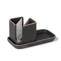 Organizador para pia de cozinha Full Circle Stash em cerâmica 28 cm
