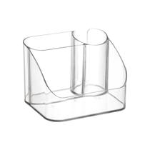 Organizador Para Secador De Cabelos Escovas Cosméticos Com Divisória Transparente Arthi