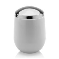 Organizador Pia Porta Algodão Cotonete Multiuso Banheiro Cromado Belly - PAB 721 Ou