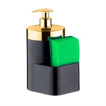 Organizador Pia Porta Detergente E Esponja Dispenser Preto Organizador Pia Porta Detergente E Esponja Dispenser Preto