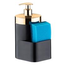 Organizador Pia Porta Detergente Esponja Preto/Dourado Organizador Pia Porta Detergente Esponja Preto/Dourado