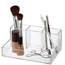 Organizador Pincel Maquiagem Make batom blush Pincel Em Acrílico