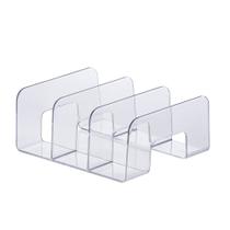 Organizador plast. multi 24,5x20x10cm cristal 1124 Organizador plast. multi 24,5x20x10cm cristal 1124