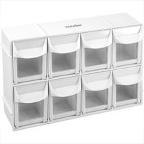 Organizador plástico com 8 gavetas OPV 0305 - Vonder