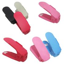 Organizador Plastico Regulavel Para Sapatos Colors 25,5X18Cm