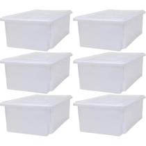 Organizador Plastico S950 Com Tampa 45L kit 6