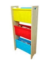 Organizador Pocket, Rack Guarda Brinquedos E Livros Infantil - Curumim Kids Room