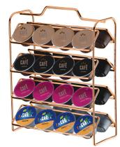 Organizador Porta 32 Cápsulas Café Dolce Gusto Cozinha Rose Gold - 1145RG Future