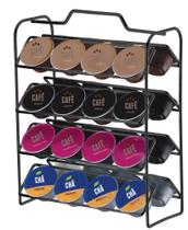 Organizador Porta 32 Cápsulas Café Dolce Gusto Preto Onix - 1145ox Future