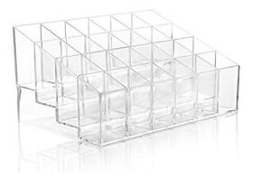 Organizador Porta Batom Co 24 Divisórias Acrílico Maquiagem Organizador Porta Batom Co 24 Divisórias Acrílico Maquiagem