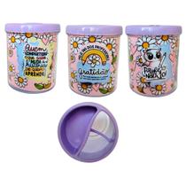 Organizador Porta Lápis Divisória Acrílico Professores UN