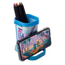 Organizador Porta Lápis e Caneta com Suporte para Celular Plasutil