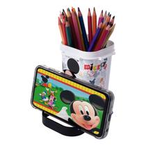 Organizador Porta Lápis e Caneta com Suporte para Celular Plasutil