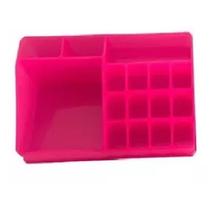 Organizador Porta Maquiagem 16 Nichos Kit Cosméticos Batom Organizador Porta Maquiagem 16 Nichos Kit Cosméticos Batom