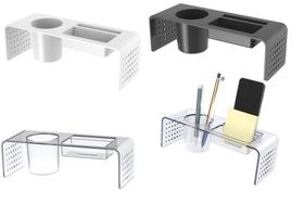 Organizador porta objetos para Mesa Estação de Trabalho Multi Uso com suporte para celular e canetas Organizador porta objetos para Mesa Estação de Trabalho Multi Uso com suporte para celular e canetas