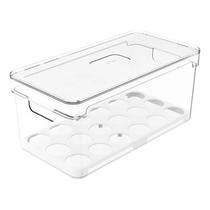 Organizador Porta Ovos 36un Geladeira Cozinha Com Tampa