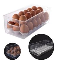 Organizador Porta Ovos Bandeja Para Geladeira Cozinha Grande