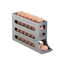 Organizador Porta Ovos para Geladeira com 4 Andares