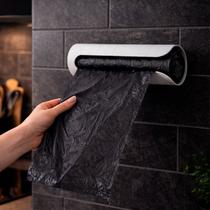 Organizador Porta Sacos de Lixo Com Corte Facilitado