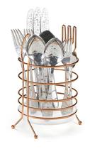 Organizador Porta Seca Talheres Rose Gold De Mesa