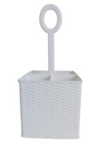 Organizador Porta Talheres Preto mesa Organizada e Elegante